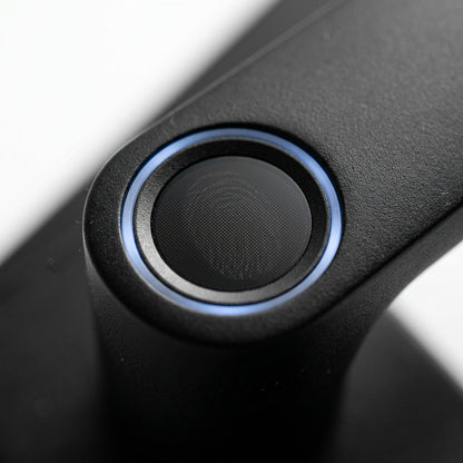 Smart Door Handle Lock – Fingerprint, Keypad, Card & App Control | TheSmartHome