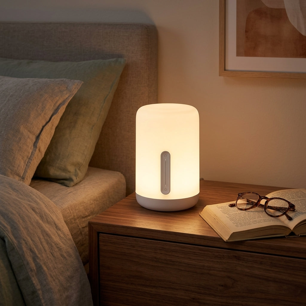 Smart Bedside Lamp – App, Voice & Touch Control, 2700K Warm Light | TheSmartHome