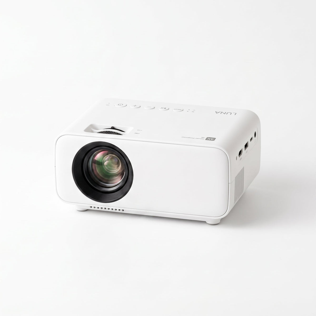 Portable Smart Projector – Android 14, Wi-Fi, Bluetooth & Auto Keystone | TheSmartHome