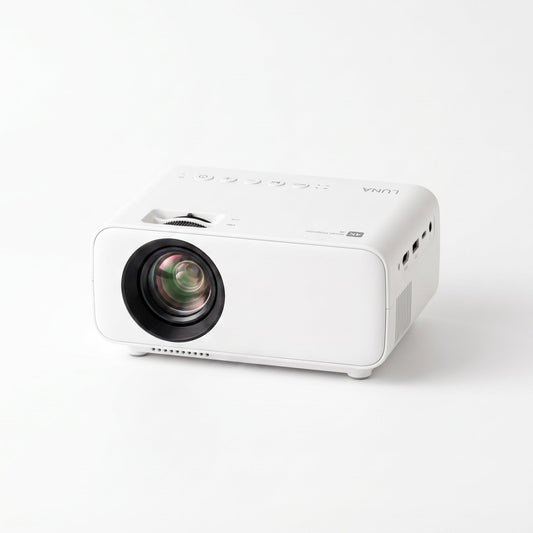 Portable Smart Projector – Android 14, Wi-Fi, Bluetooth & Auto Keystone | TheSmartHome